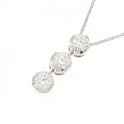 Dây chuyền kim cương PT900/PT850 0.527CT F SI1 EXT - Hàng hiệu Chính hãng 873711