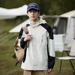 ÁO KHOÁC GIÓ CHỮ DỌC PHỐI MÀU, KIỂU DÁNG UNISEX DÀNH CHO BẠN NAM VÀ NỮ - CHIPXINHXK 496802