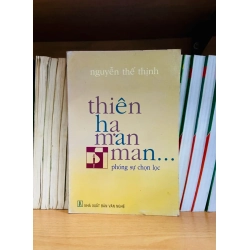 (Sách cũ SCGR) Thiên hạ man man - Nguyễn Thế Thịnh - Văn học VAVOVK0-191 Blogmeo090426