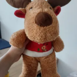 Loại sản phẩm: Thú nhồi bông hình tuần lộc. Hàng 2hand