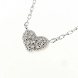 K10WG Dây chuyền kim cương hình trái tim 0.04CT - Hàng hiệu Chính hãng 860155