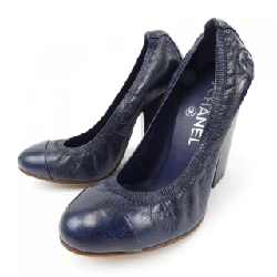 【Mã giảm giá】Giày cao gót CHANEL 664155