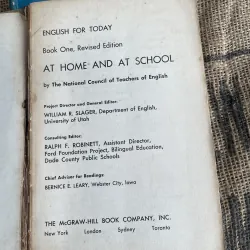 English for today 1,2; xuất bản 1960s 1017698