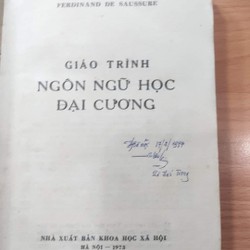 Giáo trình ngôn ngữ học đại cương- Ferdinand de Saussure 69586