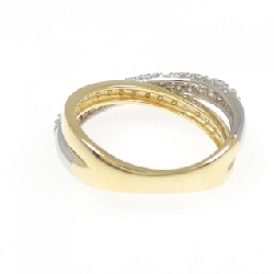 Nhẫn kim cương Pavé K18YG/PT900 0.65CT - Hàng hiệu Chính hãng 852505