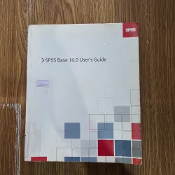 SPSS Base 16.0 User's Guide