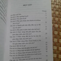 HỎI ĐÁP VỀ TÍN NGƯỠNG TÔN GIÁO 735925