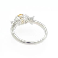 Nhẫn Citrine Hoa PT900 0.45CT - Hàng hiệu Chính hãng 854758