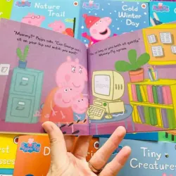 Sách nhập trung - Peppa Pig hộp xanh - Mỗi level 50 quyển - Tặng File nghe Mp3 936385
