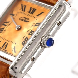 Cartier Must Tank SM W1017654 Bạc Quartz - Hàng hiệu Chính hãng 874391