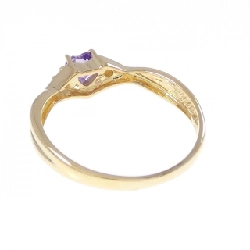 Nhẫn Amethyst Hình Trái Tim K18YG - Hàng hiệu Chính hãng 847195