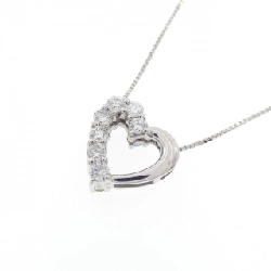 K10WG Dây chuyền hình trái tim đá màu - Hàng hiệu Authentic 861075