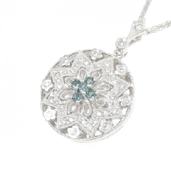 K18WG/750WG Alexandrite Necklace 0.18CT - Hàng hiệu Authentic 858700