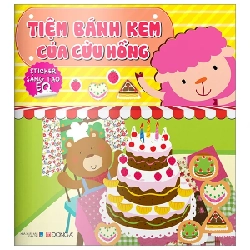 Tiệm Bánh Kem Của Cừu Hồng - Sticker Sáng Tạo EQ - Đông A (Mới 100%) Kiến thức, kỹ năng sống cho trẻ, Đông A - SÁCH ĐẠI HỌC