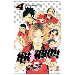 Haikyu!! - Tập 4: Kì Phùng Địch Thủ - Haruichi Furudate (Mới 100%) Truyện tranh, NXB Kim Đồng - SÁCH ĐẠI HỌC
