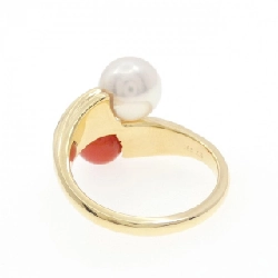 Nhẫn ngọc trai Akoya K18YG 8.4mm - Hàng hiệu Chính hãng 854119