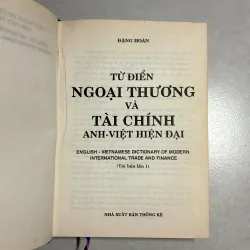 Từ điển ngoại thương và tài chính Anh - Việt hiện đại - Đặng Hoàn 786257