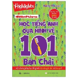 Hidden Pictures – Học tiếng Anh qua hình vẽ 101 bàn chải - Hương Thảo dịch (2021) New 100% HCM.PO Oreka-Blogmeo