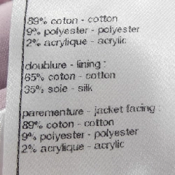 Chanel CHANEL LOOK30 P77290V68948 Áo khoác - Hàng hiệu Chính hãng 822177