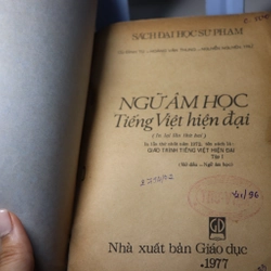 Ngữ Âm Học Tiếng Việt Hiện Đại 1977 465856