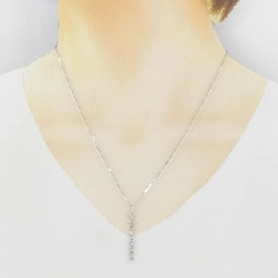 K18WG Dây chuyền kim cương 1.00CT - Hàng hiệu Chính hãng 863114