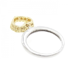 Nhẫn kim cương hình trái tim K18WG/K18YG 0.58CT 670348