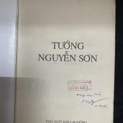 Tướng Nguyễn Sơn- có dấu, chữ ký của nxb 1031631