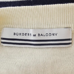 【Mã giảm giá】BORDERS at BALCONY Áo len 645485