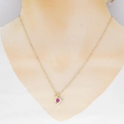 Dây chuyền ruby K18YG 0.47CT - Hàng hiệu chính hãng 857987