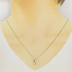 K18YG Dây chuyền kim cương 0.50CT - Hàng hiệu Chính hãng 859808