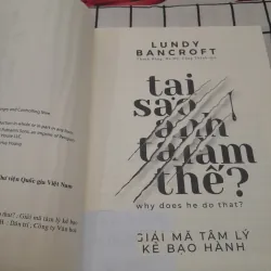 Sách tâm lý bạo hành- TẠI SAO ANH TA LÀM THẾ? WHY HE DO TH? Tg. Lundy Bancroft 958635