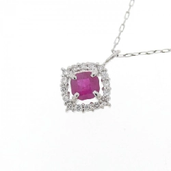 Dây chuyền ruby PT950/PT900 0.25CT - Hàng hiệu Chính hãng 859544