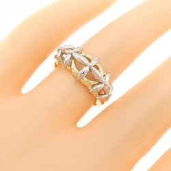 Nhẫn K18YG/PT900 672243