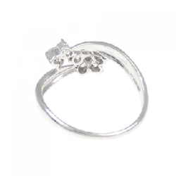 Nhẫn kim cương hoa K18WG 0.50CT - Hàng hiệu Authentic 856875