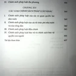 Chính sách pháp luật những vấn đề lý luận và thực tiễn  740458
