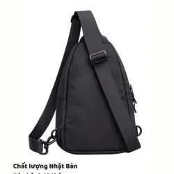 Túi đeo chéo, Túi bao tử nam thời trang, chất liệu chống nước hàng xuất Nhật  786414