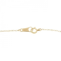 4゜C trái tim K18YG vòng tay 666233