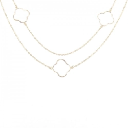 K18YG Dây chuyền - Hàng hiệu Chính hãng