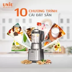 🥛 UNIE V8S – Máy làm sữa hạt 10 chức năng đa năng cho mọi gia đình! 712225
