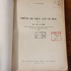 [sách quý] Những Họ Thực Vật Có Hoa (1975) 931249
