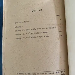 Mấy trào lưu triết học phương Tây 991490