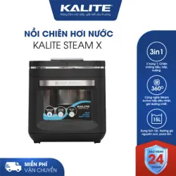 Nồi chiên hơi nước KALITE STEAM X 15 lít đa năng hấp nướng chiên 585378