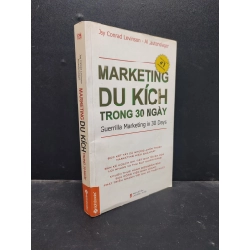 Marketing du kích trong 30 ngày Jay Conrad Levinson AI Lautenslager 2014 mới 70% rách bìa ố HCM1105 Marketing 143383