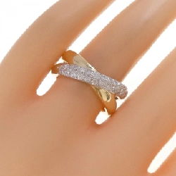 Nhẫn kim cương 750YG/750WG - Hàng hiệu Authentic 855246