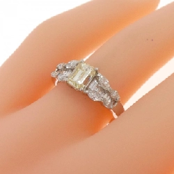 Nhẫn kim cương PT900 0.911CT LY VS2 cắt hình thoi - Hàng hiệu Authentic 874197