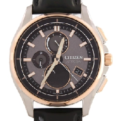 Đồng hồ điện tử Citizen Attesa H874-005HK04/BY1004-17X TI Solar Quartz - Hàng hiệu Chính hãng