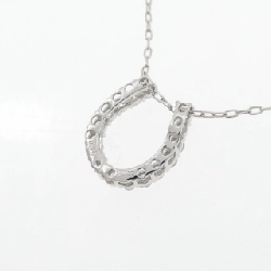 Dây chuyền kim cương PT900/PT850 hình móng ngựa 0.30CT - Hàng hiệu Chính hãng 857096