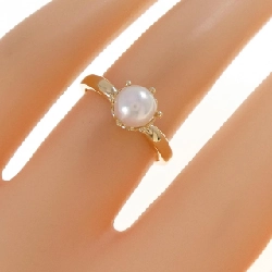 Nhẫn ngọc trai Akoya K18YG 5.8mm - Hàng hiệu Chính hãng 852487