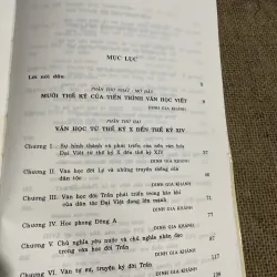 Văn học Việt Nam (Thế kỷ X - Nửa đầu thế kỷ XVIII),  Đinh Gia Khánh, Bùi Duy Tân  797173