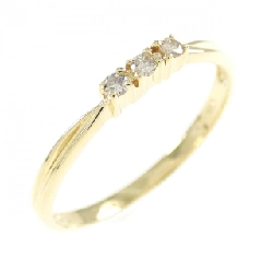 Nhẫn kim cương K18YG 0.05CT